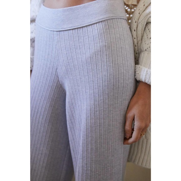 NEW Anthropologie Daily Practice Grey Wide-Leg Lounge Pants - Various - Picture 3 of 10